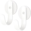 Guojanfon Ornament Hooks,Magnetic Wreath Hanger,Heavy Duty Magnet Hook Holds up