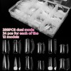 MCTNCT 306 Pieces Dual Nail Forms Set 12 Sizes Polygel