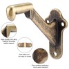 RealPlus Handrail Stair Brackets 5pcs Heavy Duty Hand Rail Bracket
