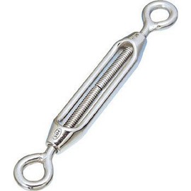 TRUSCO(トラスコ) ステンレス製枠式ターンバックル アイ&アイタイプ ねじ径W3/8 TTB-9E