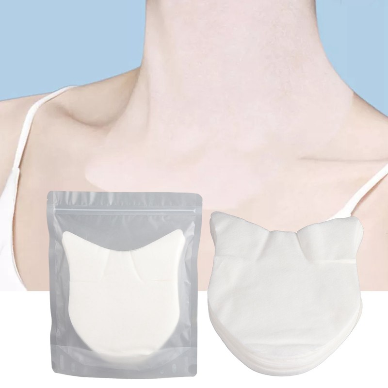 150 Sheets Neck Skin Care Mask Silk Disposable Wrinkle Removal