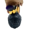 CUZOKOLA Goth Accessories Black Skull Decor for Pen Holder with