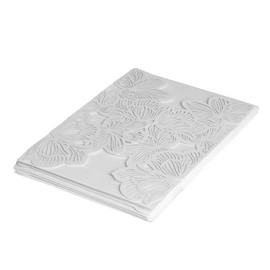 Joyzan Wedding Invitation Cards, Invitations Card Elegant White Laser Cut Greeting Cards With Hollow Flora Favors Printable Cardstock For Engagement Wedding Marriage Bridal Shower Baby Birthday 10 Pcs