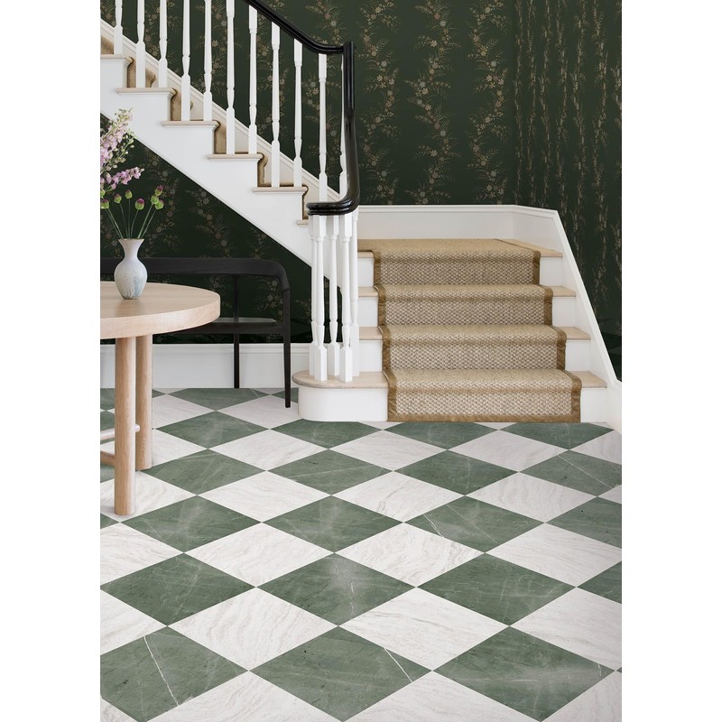 FloorPops x Chris Loves Julia Bonneville Jade Peel and Stick