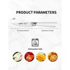IGNITED CUTLERY 3.5 Inch Paring Knife – German Stainless Steel,