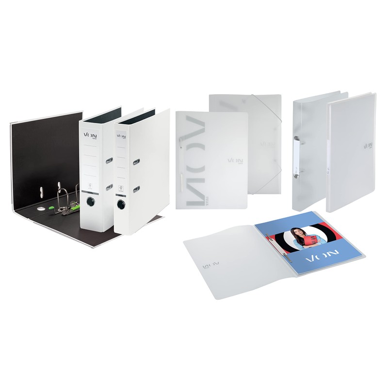 VON Leitz 42470001 A4 Ring Binder with 2 Rings Polypropylene