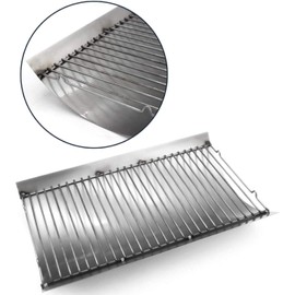 Hongso 14 7/8 Inches Fire Grate Hanger & Ash Drip Pan for Use with Char-Griller 5030 2-Burner Gas & Charcoal Grill, Replacement Parts Chargrill Ash Pan (APC507)