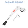 sourcing map Back Bike Kickstand Aluminium Adjustment Bicycle Single-Side Kick