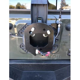 DYSO Spare Tire Carrier Spacer Bracket Kit Fit 87-17 Jeep Wrangler JK TJ YJ Unlimited