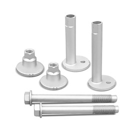 Lower Control Arm Cam Bolts Kit Fit for Toyota Tundra Sequoia 2000-2007, Front Alignment Camber Toe Adjustment Bolts Replace 4840934030 4840934020, 2 Pack for One Side