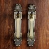 Mgoodoo 2Pcs Antique Bronze Cabinet Handles,Vintage Cabinet Handles Cupboard Handle