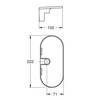 GROHE Vitalio 27725001 Shower Shelf for Shower Gel for Shower