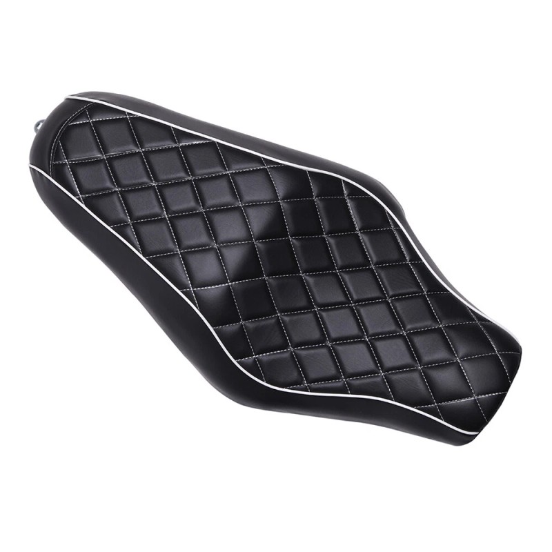 KEEPDSGN Black Two Up Driver Passenger Seat For Harley Sportster