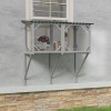 Modern Cat Catio Indoor Window Perch Waterproof Cat Box Enclosure