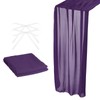 sourcing map 10 ft Chiffon Table Runner 28 x 120