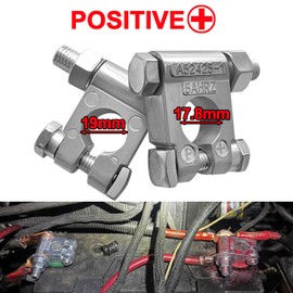 Military Spec Battery Terminals,Heavy Duty Battery Terminal,Battery Post Terminals for Marine Car Boat RV and Vehicles 2 Pcs