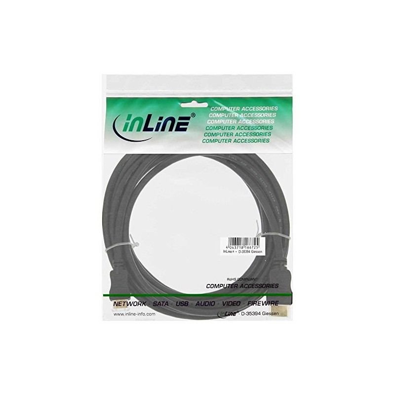 InLine 17453p 3 m HDMI MINI-HDMI Black