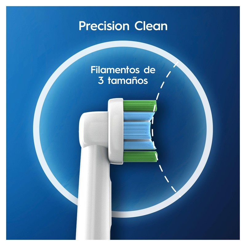 Oral-B Precision Clean Replacement Brush Heads, CleanMaximiser Bristles, Pack of