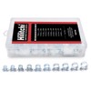 Hilitchi 78-Pcs Mini Fuel Injection Line Style Hose Clamps Assortment