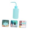 SAFIGLE 4Pcs Squeeze Rinse Bottles for Eyelash Extensions Salad and