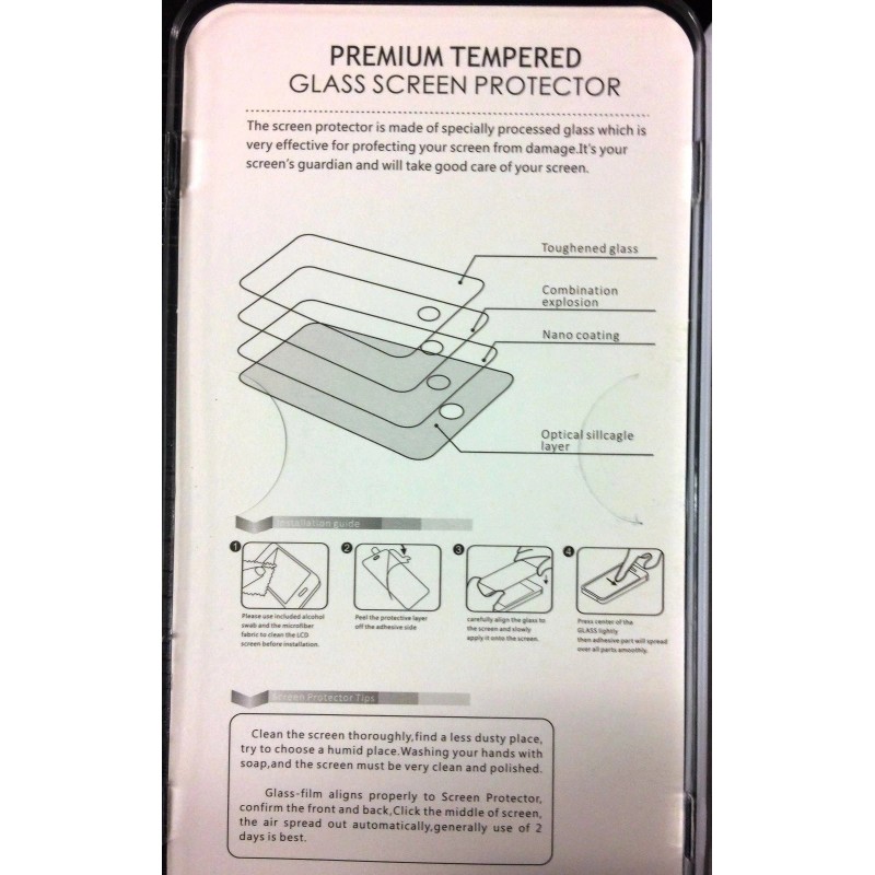 CrypTech Tempered Glass screen protector 2 pack