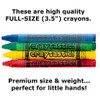 (312) 4-Packs of Premium Crayons (Red, Green, Blue, Yellow) Safety