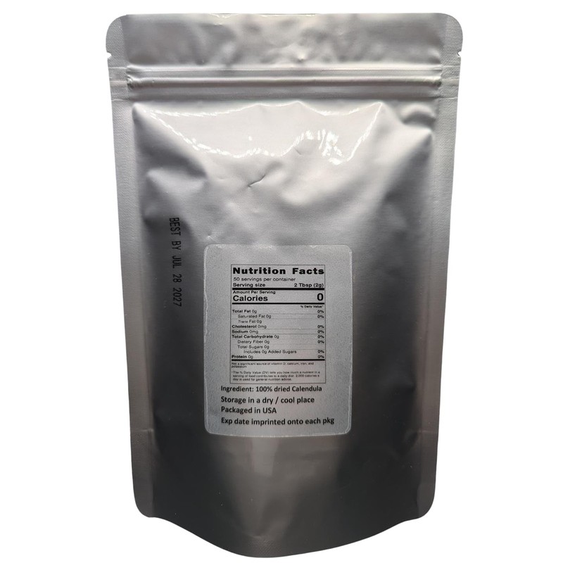 Calendula Tea - Dried Whole Flower from Nature Tea (1