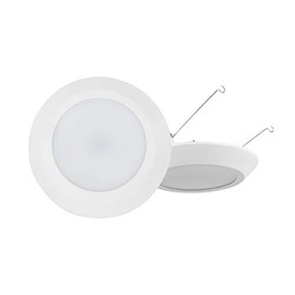 Luminance F9807-30-2-3K F9806-30-3K Disk Ceiling Dimmable-Suitable for Wet Locations LED Retro Fit/Flush MountDisk Light White Finish
