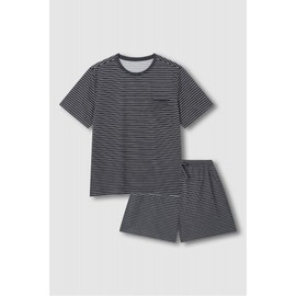 JAJU Women's Quick Dry 3/4 Lounge Set_Dark Charcoal