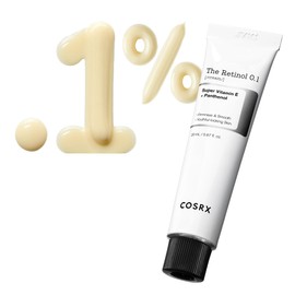COSRX The Retinol 0.1 Cream, Anti-Wrinkle Cream with Retinol and Hyaluronic Acid, Face and Eye Cream Against Wrinkles and Dark Circles, Anti Pimple Cream Against Blemished Skin, Korean Skincare