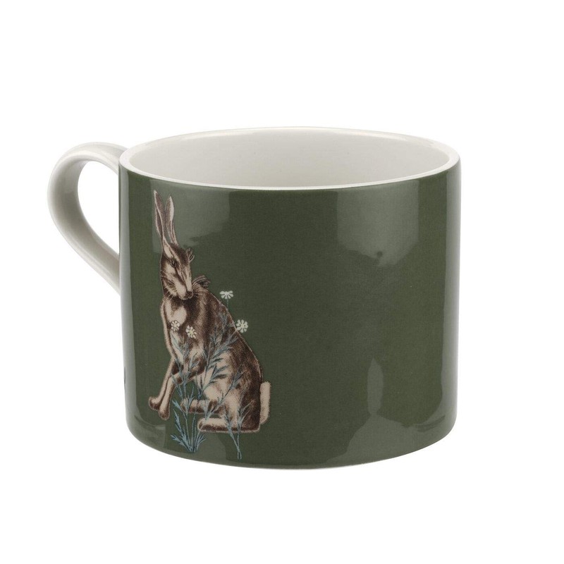 Spode Morris & Co Forest Hare and Michaelmas Daisy 0.34L