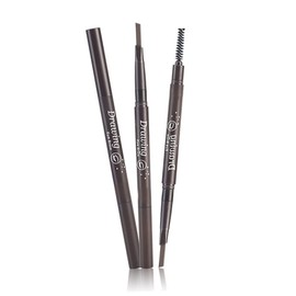 LALAFINA 2 1 Brow Brush Microblading Pen Eyebrow Filler Rotate Eyebrow Pencil Eyebrow Spoolie Brush Waterproof Brow Pencil Eyebrow Pencil Waterproof To Rotate Double Head Blade