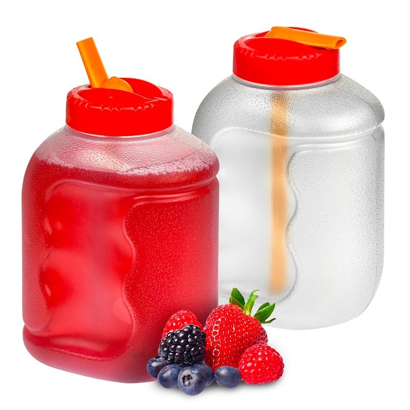 Tribello Bottle with Straw (4 Pack, 8 Oz) Small 8oz