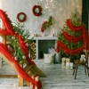 Mindsoft 100 Ft Christmas Tree Garland Red Decorative Veil Christmas