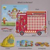 PUTSKA Potty Chart for Toddlers with Fireman Theme - Magnetic
