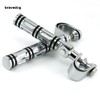 Bravedog Motorcycle Highway Foot Pegs Rest Black 25-32mm Engine Guard
