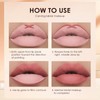 Peel Off Matte Lip Tint 3 Colours Long Lasting Lip