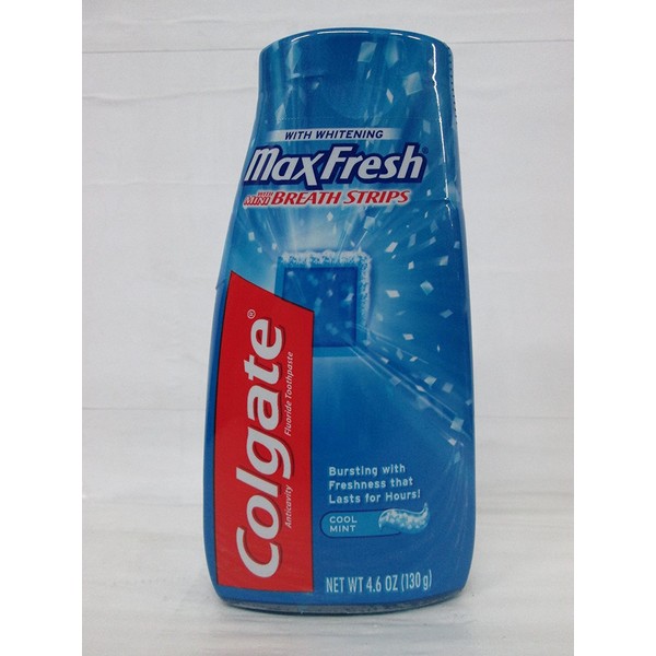 Colgate Cool Mnt Liq Bttl Size 4.6z Colgate Cool Mint Liquid Toothpaste,Pack of 2