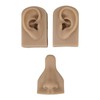 Silicone Piercing Practice Model Simulation Soft Flexible Nose Ears Model