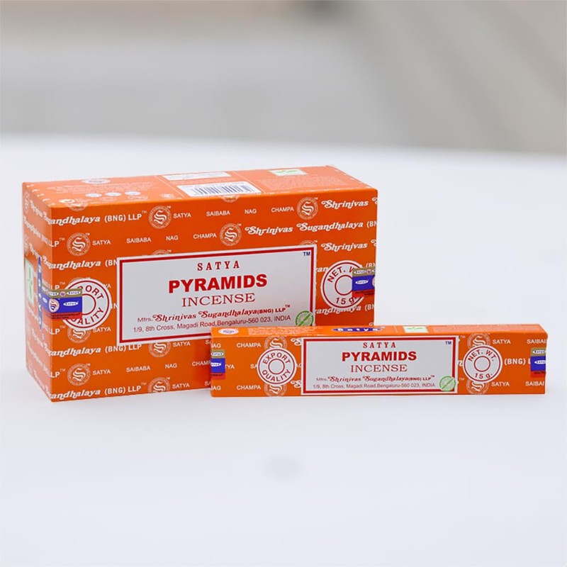 VIE Satya Incense Sticks, 4 Packs x 15g, with Incense