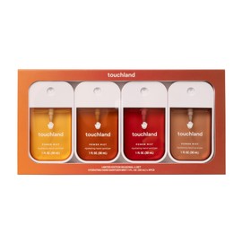 Touchland Limited Edition Seasonal Power Mist Hydrating Hand Sanitizer 4-Set