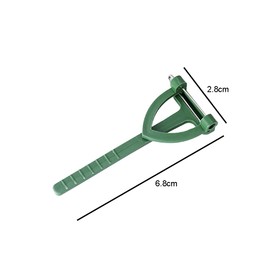 50 Pieces Plastic Corsage Safety Pins Buttonhole Boutonniere Corsages Wedding Brooch Corsage Breastpin Triangle Corsage Safety Clips Wedding Buttonhole Flowers Pins, Green