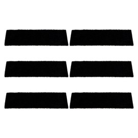 Be In Your Mind 6PCS Carbon Filters Cat Litter Box Replacement Charcoal Filters Carbon Odor Filters Compatible with Litter Robot 3, Black