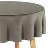 Filumi Tablecloth 140 x 240 cm Oval Beige Washable for