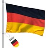 FBS Premium Flag with Eyelets - Weatherproof Flag Germany 150