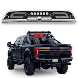 ATLEDLT LED Third Brake Light Compatible with F150 2015-2024 F250 F350 F450 F550 2017-2024 Super Duty 3rd Brake Cargo Lamp Clear Lens (ONLY Fits 3rd Brake Light With Cargo Bed Camera)