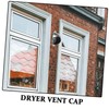 LIFKOME Wall Mounted Stainless Steel Exhaust Vent Cover Durable Wall