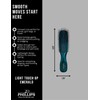 Phillips Brush Emerald Light Touch 6-P Hair Brush - Part