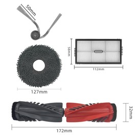 HACOBEST Replacement Parts for Roborock Saros 10R Robot Vacuum Roborock Saros 10R Buddy Kit Roborock Saros 10R Replacement Accessories