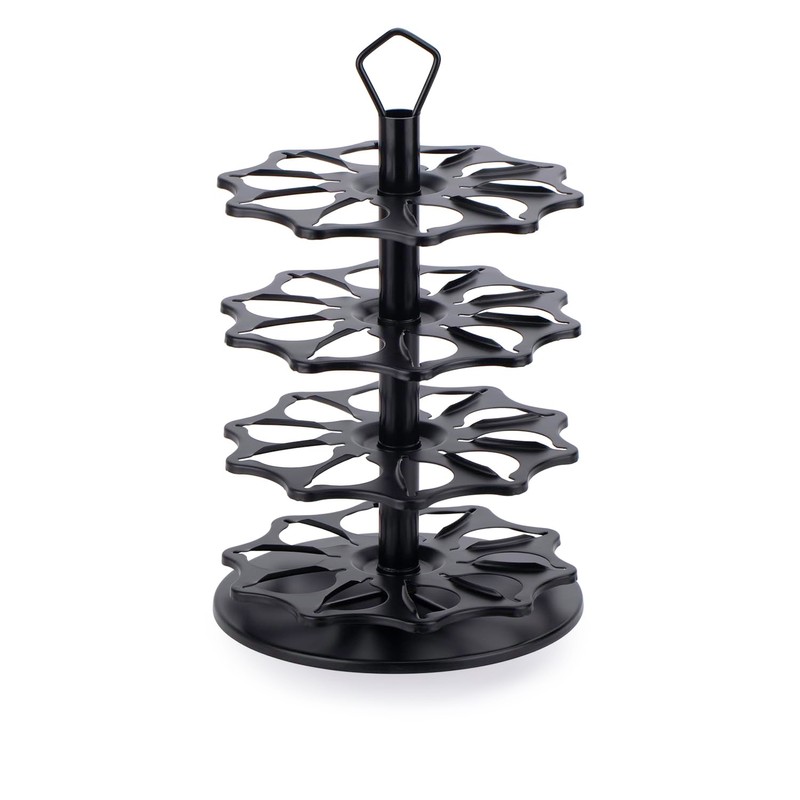 HiveNets 4 Tier Coffee Pod Holder Carousel for Vertuo Pod